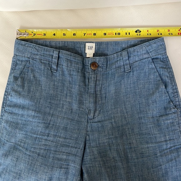 Gap Girlfriend Chino Pants -size 0 - Picture 4 of 7